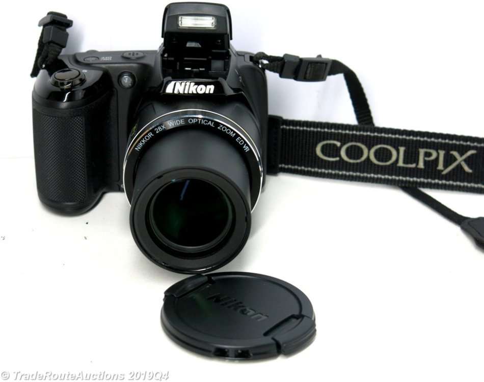 Nikon CoolPix L340 | 20 MegaPixels Digital Camera | 28x Optical Zoom HD | (Black)