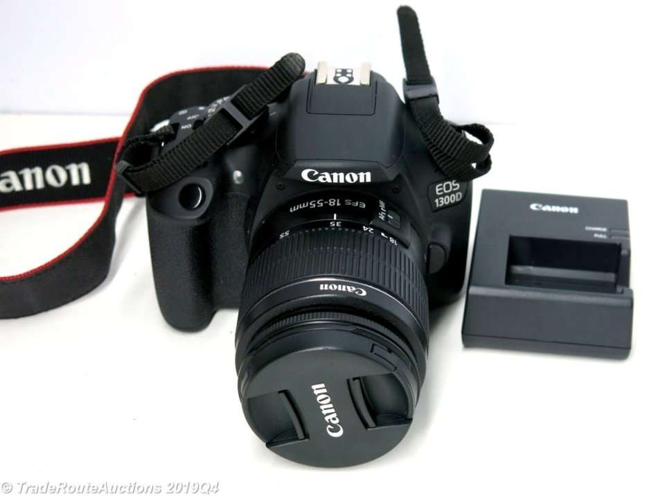 CANON 1300D DSLR CAMERA with Canon 18-55mm Mark III Lens Kit Built-in Wi-Fi with NFC