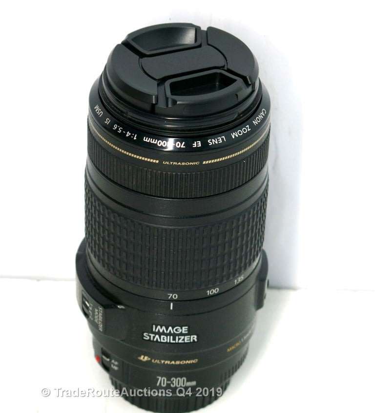 Canon EF 70-300mm ULTRASONIC IMAGE STABILIZER ZOOM LENS for Canon DSLR Cameras