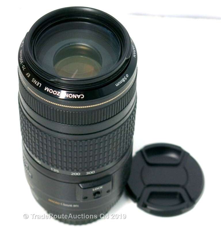 Canon EF 70-300mm ULTRASONIC IMAGE STABILIZER ZOOM LENS for Canon DSLR Cameras