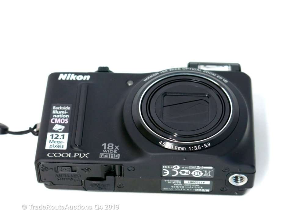 Nikon COOLPIX S9100 12.1 MP CMOS Digital Camera with 18x NIKKOR ED Wide-Angle Optical Zoom Lens