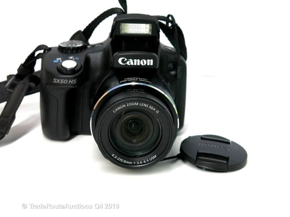 Canon PowerShot SX50 HS 24-1200mm IMAGE STABILIZER Lens - WORLD'S FIRST COMPACT 50X ZOOM