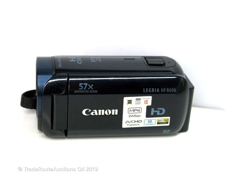 Canon LEGRIA HF R606 Camcorder FULL HD IS - High Definition - 3.28Mp 32x optical zoom