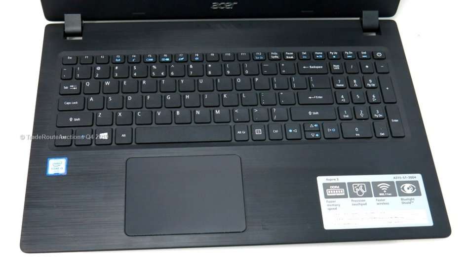 Acer Aspire 3 A315-5 15.6inch Laptop | CORE i3 6006U 6th Gen 2.0GHZ | 4GB RAM | 1TB HDD | NOTEBOOK