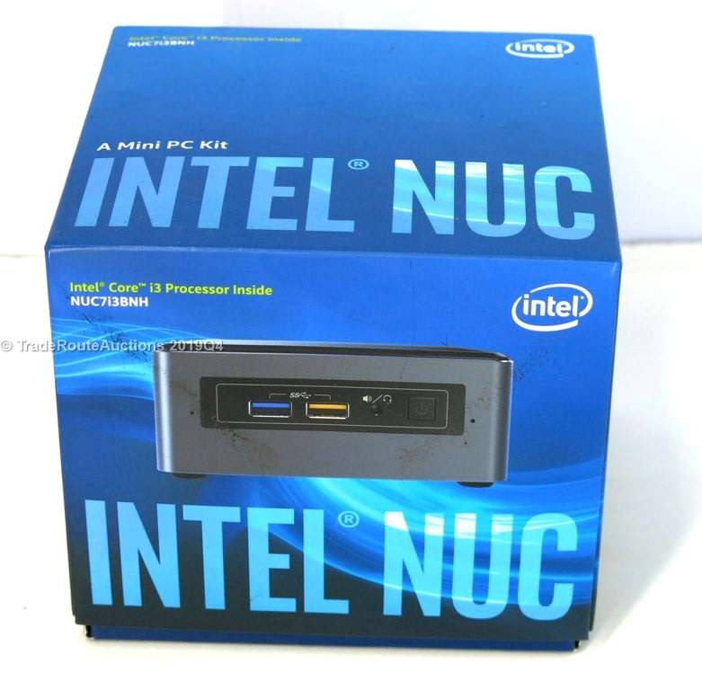 BOXED - Intel NUC Mini-PC NUC7i3BNH | CORE i3 7100U 7th Gen 2.4GHz | 4GB RAM | 120GB SSD