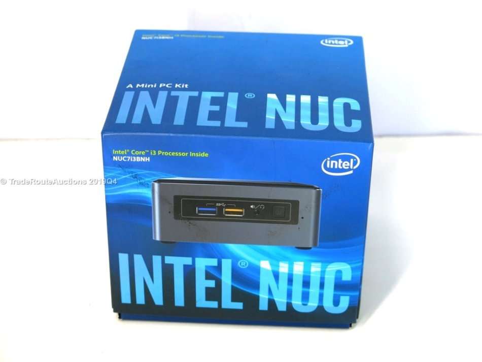 BOXED - Intel NUC Mini-PC NUC7i3BNH | CORE i3 7100U 7th Gen 2.4GHz | 4GB RAM | 120GB SSD
