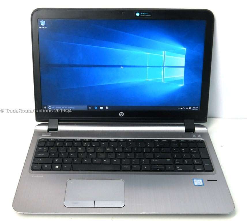 HP PROBOOK 450 G3 | CORE i3 6100U 6th Gen 2.30GHZ | 4GB RAM | 500GB HDD | WIN 10 PRO | 15.6" LAPTOP
