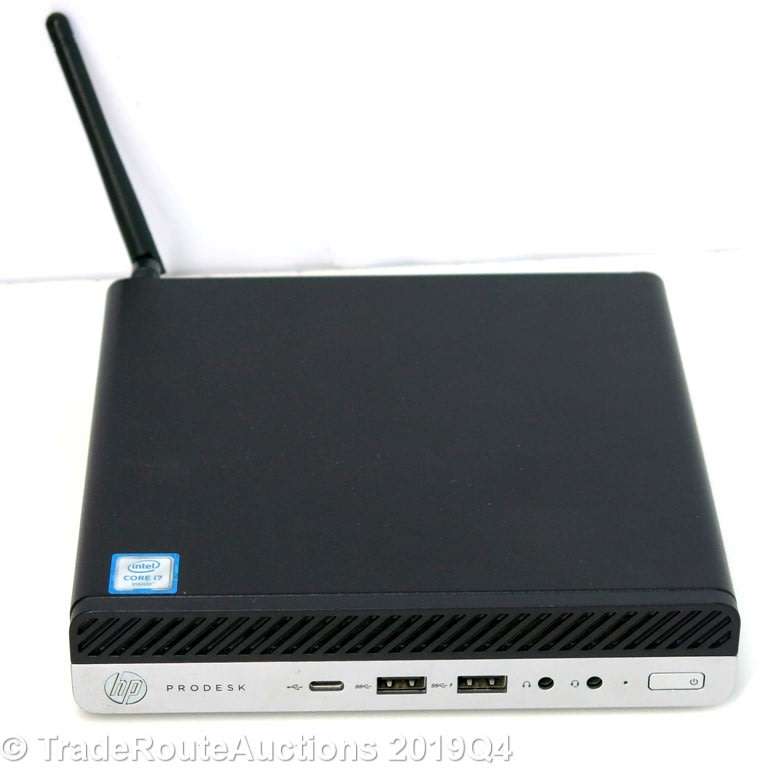 HP ProDesk 600 G3 DM Mini Desktop Computer | Core i7 6700T 6th Gen 2.8Ghz | 8GB RAM | 500GB HDD