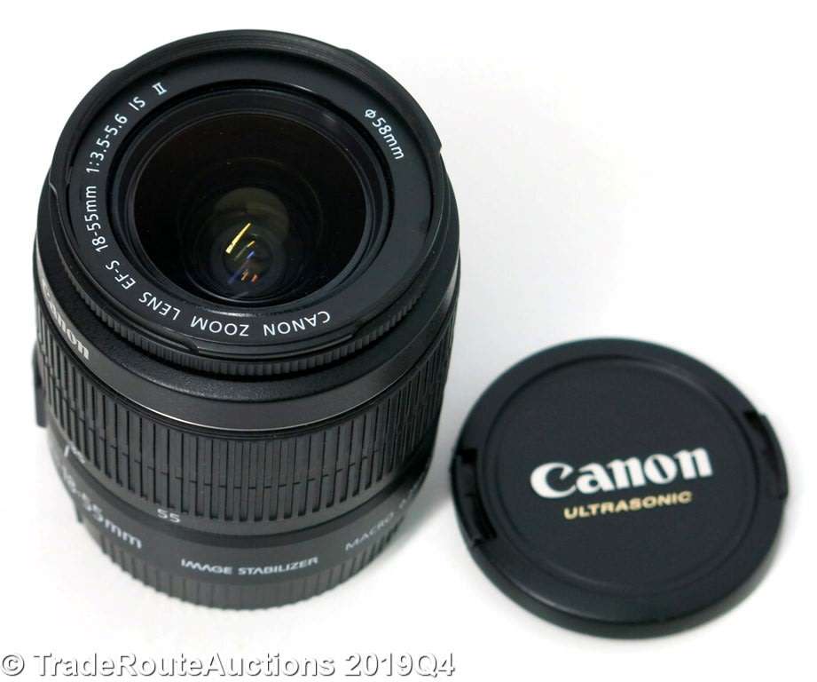 Canon EF-S 18-55mm f/3.5-5.6 IS ii DSLR Lens for Canon DSLR Cameras