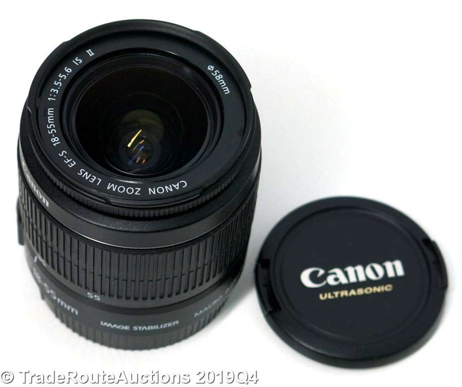 Canon EF-S 18-55mm f/3.5-5.6 IS ii DSLR Lens for Canon DSLR Cameras