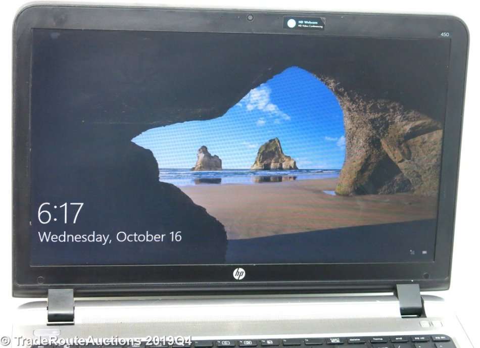 HP PROBOOK 450 G3 | CORE i3 6100U 6th Gen 2.30GHZ | 4GB RAM | 500GB HDD | WIN 10 PRO | 15.6" LAPTOP