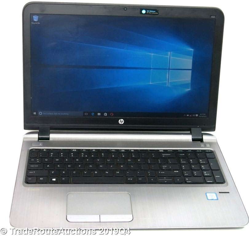 HP PROBOOK 450 G3 | CORE i3 6100U 6th Gen 2.30GHZ | 4GB RAM | 500GB HDD | WIN 10 PRO | 15.6" LAPTOP