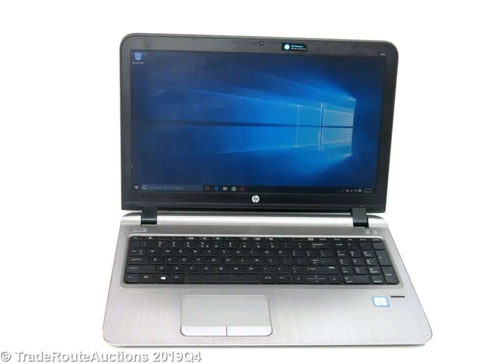 HP PROBOOK 450 G3 | CORE i3 6100U 6th Gen 2.30GHZ | 4GB RAM | 500GB HDD | WIN 10 PRO | 15.6" LAPTOP