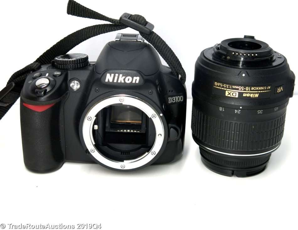 NIKON D3100 DSLR CAMERA 14.2 megapixels with Nikon 18-55mm PROFESSIONAL DSLR LENS KIT