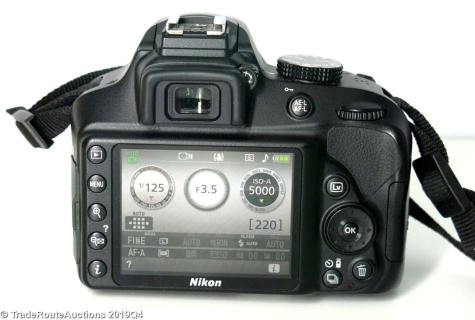 Nikon D3400 24.2 MP CMOS Digital SLR Camera body + Nikon AF-P 18-55 VR Lens Kit