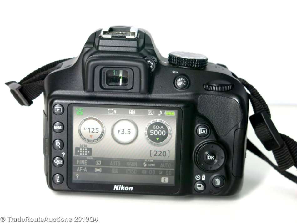 Nikon D3400 24.2 MP CMOS Digital SLR Camera body + Nikon AF-P 18-55 VR Lens Kit