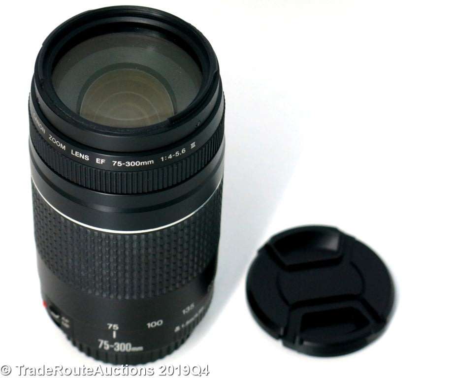 CANON EF 75-300MM III Zoom Lens Canon Cameras - PLEASE READ DESCRIPTION