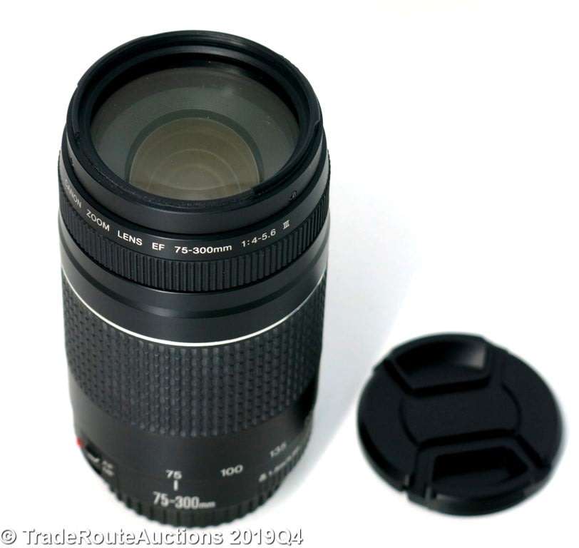 CANON EF 75-300MM III Zoom Lens Canon Cameras - PLEASE READ DESCRIPTION