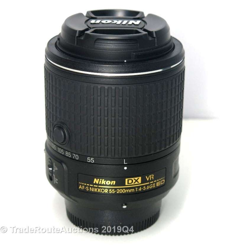 Nikon AF-S DX NIKKOR 55-200mm f/4-5.6G ED VR II LENS For Nikon DSLR Cameras
