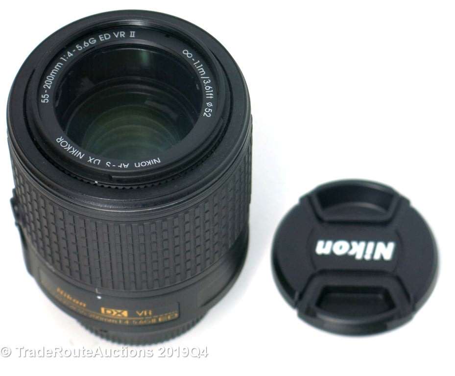 Nikon AF-S DX NIKKOR 55-200mm f/4-5.6G ED VR II LENS For Nikon DSLR Cameras