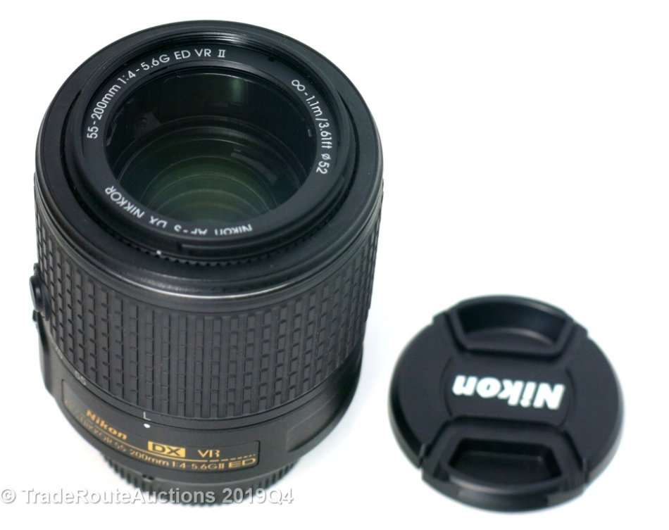 Nikon AF-S DX NIKKOR 55-200mm f/4-5.6G ED VR II LENS For Nikon DSLR Cameras