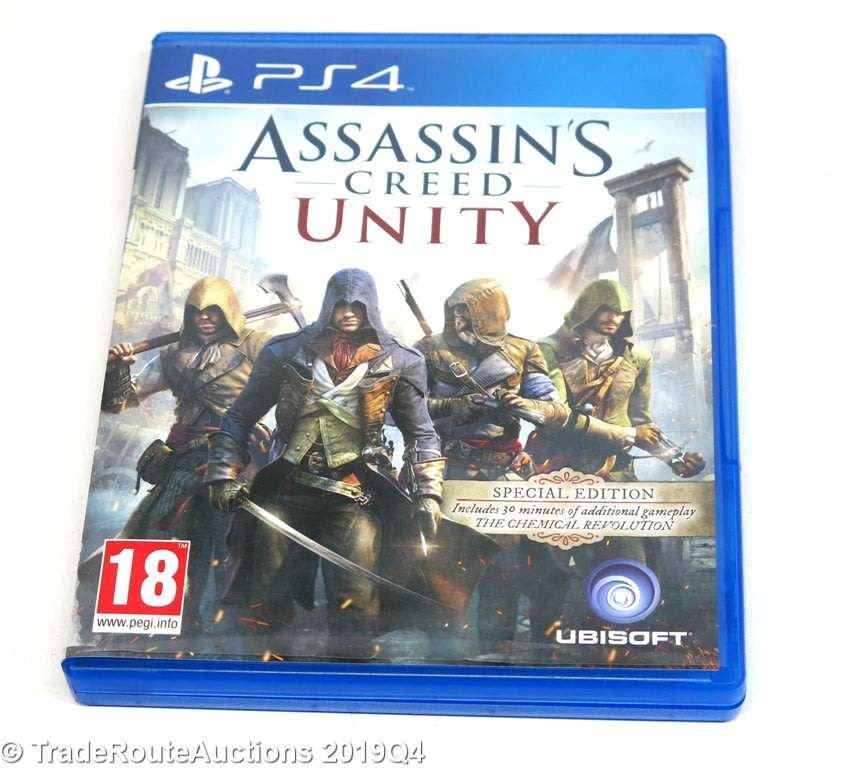 Assassins Creed UNITY - PLAYSTATION 4 - PS4 GAME