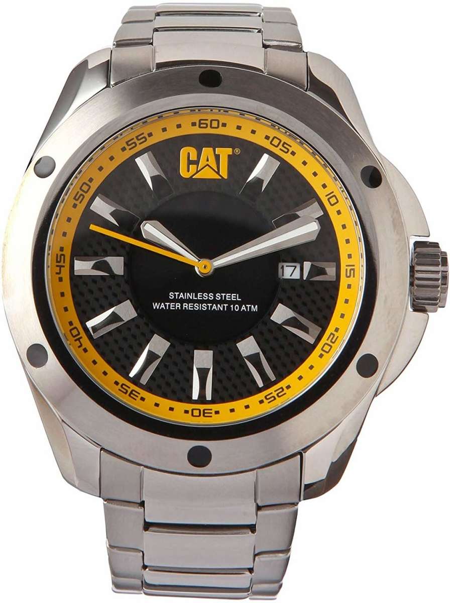 CATERPILLAR Stream Mens Stainless Steel Watch YQ.141.11.124
