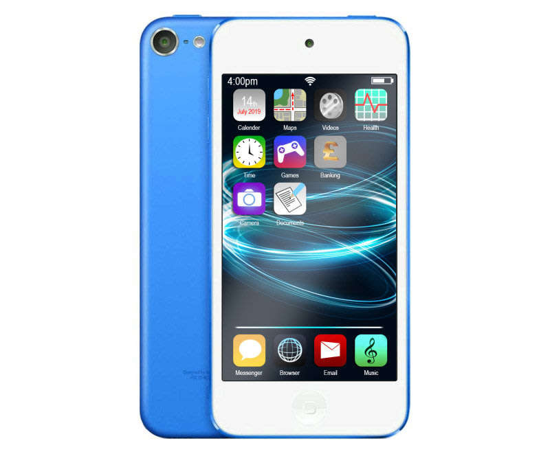 Boxed - APPLE iPod Touch MKHE2BT/A | 64GB | A1574 | 6TH GEN | Blue