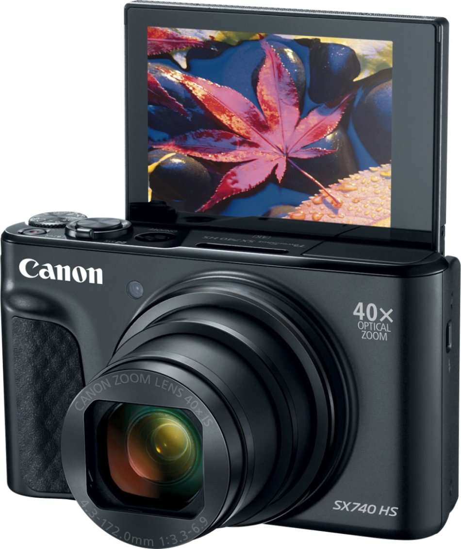 Canon PowerShot SX740 HS 20.3MP 40xOptical Zoom with 4K Video Recording