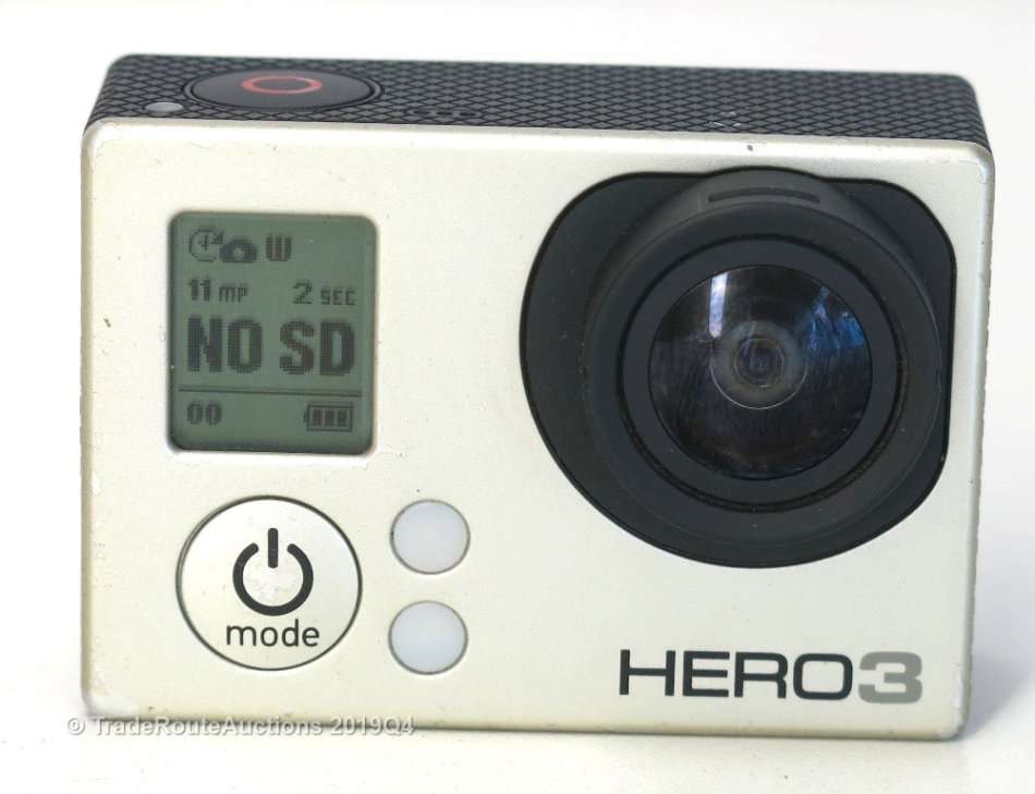 GOPRO HERO 3  CHDHN-301 [SILVER EDITION] Captures HD Video