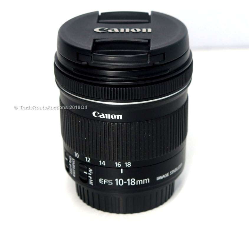 Canon EF-S 10-18mm f/4.5-5.6 IS (Image Stabilizer) STM Zoom Lens for Canon DSLR Cameras