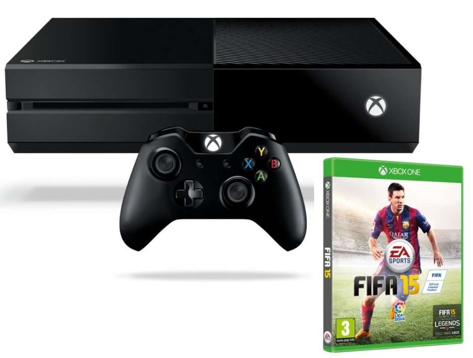 Microsoft Xbox One 500GB Model 1540 Gaming  Console + 1 Controller  + FIFA15 XBOX ONE GAME