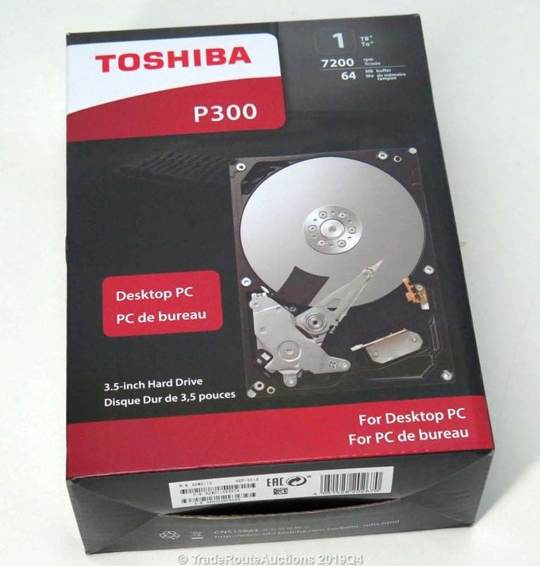 TOSHIBA P300 - 1TB HDD - BRAND NEW