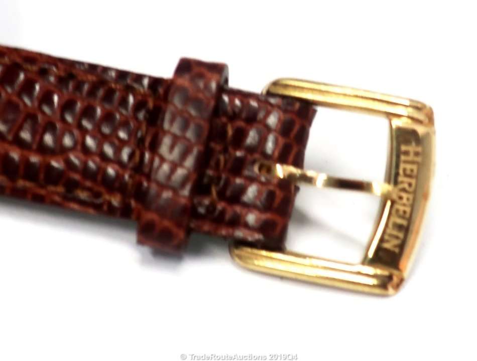 Michel Herbelin Ladies Mini Watch Gold Plated - 17037