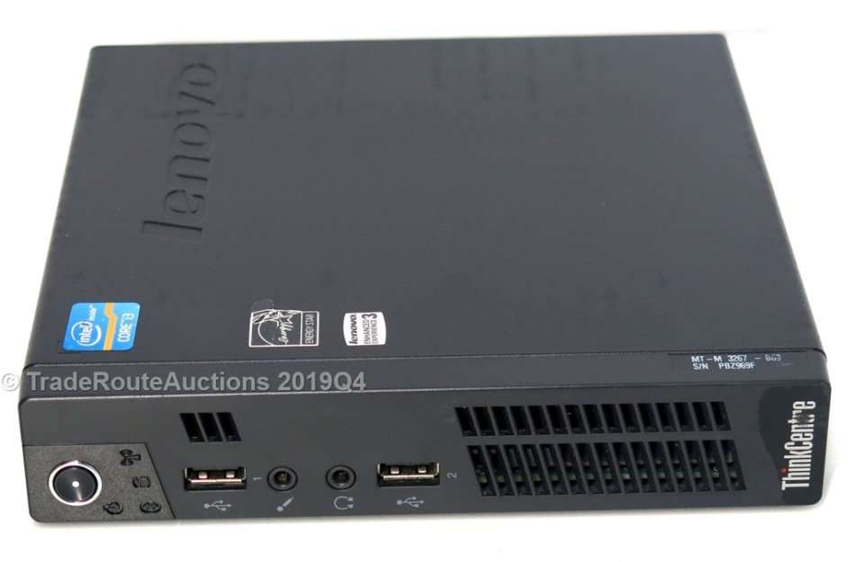 Lenovo ThinkCentre M72E M3267 MINI DESKTOP PC | Core i3 3220T CPU @ 2.8GHz | 4GB RAM | 320GB HDD
