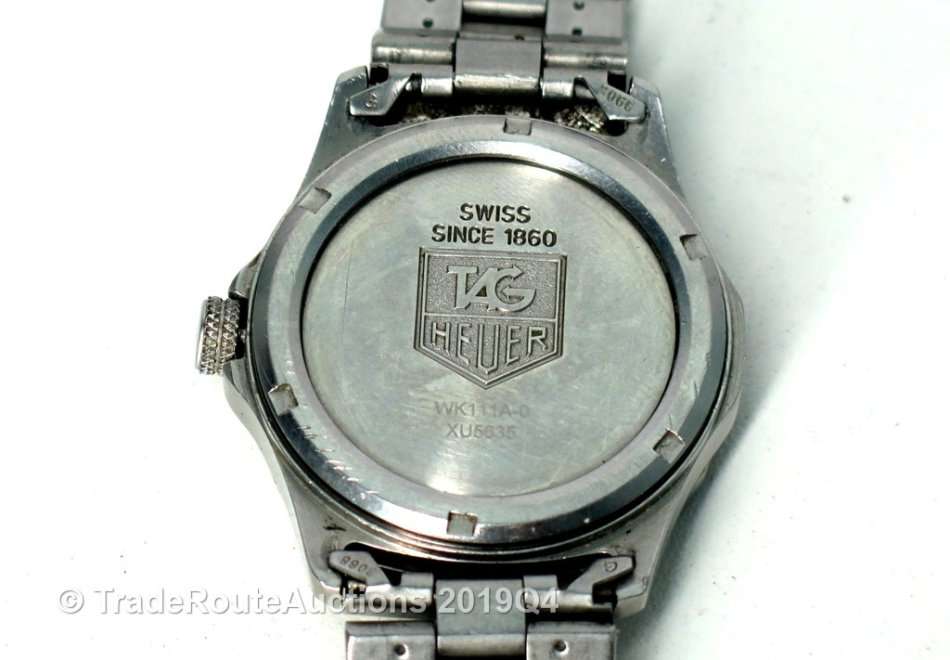 TAG Heuer 2000 Multi Graph Analog / Digital S/Steel Quartz Sport Men's Watch - for spares / repair