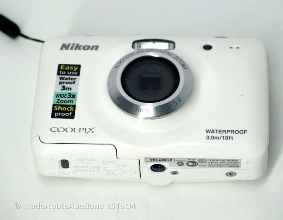 Waterproof - Nikon COOLPIX S30 10.1 MP Digital Camera with 3x Zoom Nikkor Glass Lens