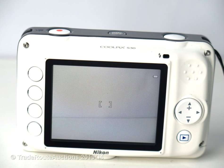 Waterproof - Nikon COOLPIX S30 10.1 MP Digital Camera with 3x Zoom Nikkor Glass Lens
