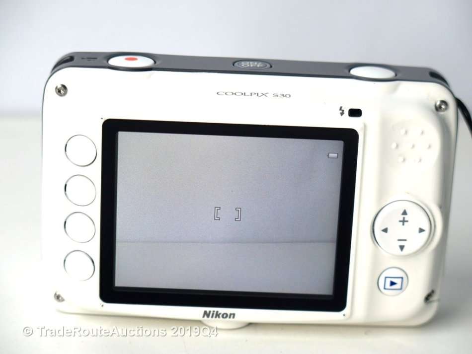 Waterproof - Nikon COOLPIX S30 10.1 MP Digital Camera with 3x Zoom Nikkor Glass Lens