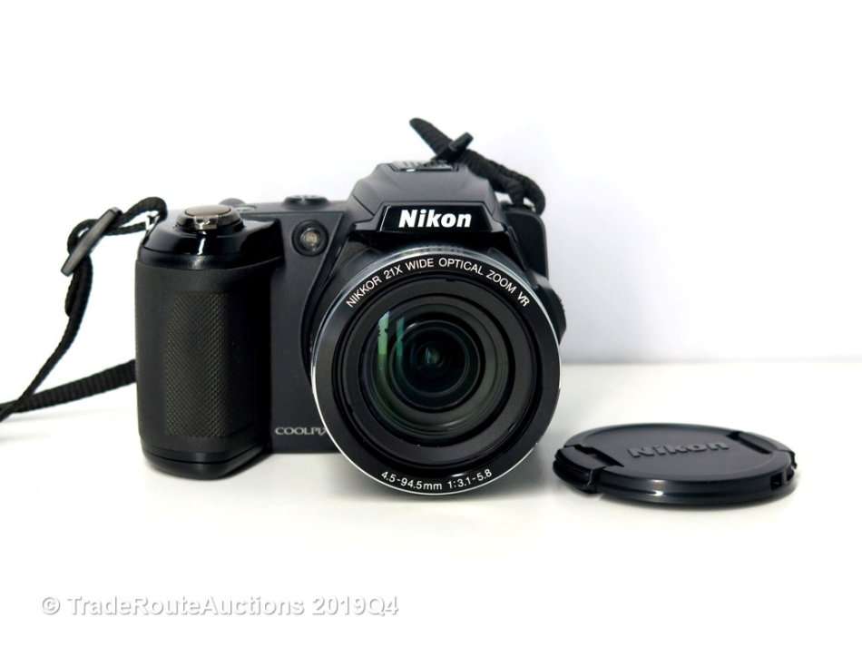 Nikon COOLPIX L120 14.1 MP Digital Camera with 21x NIKKOR Wide-Angle Optical Zoom Lens (RED)