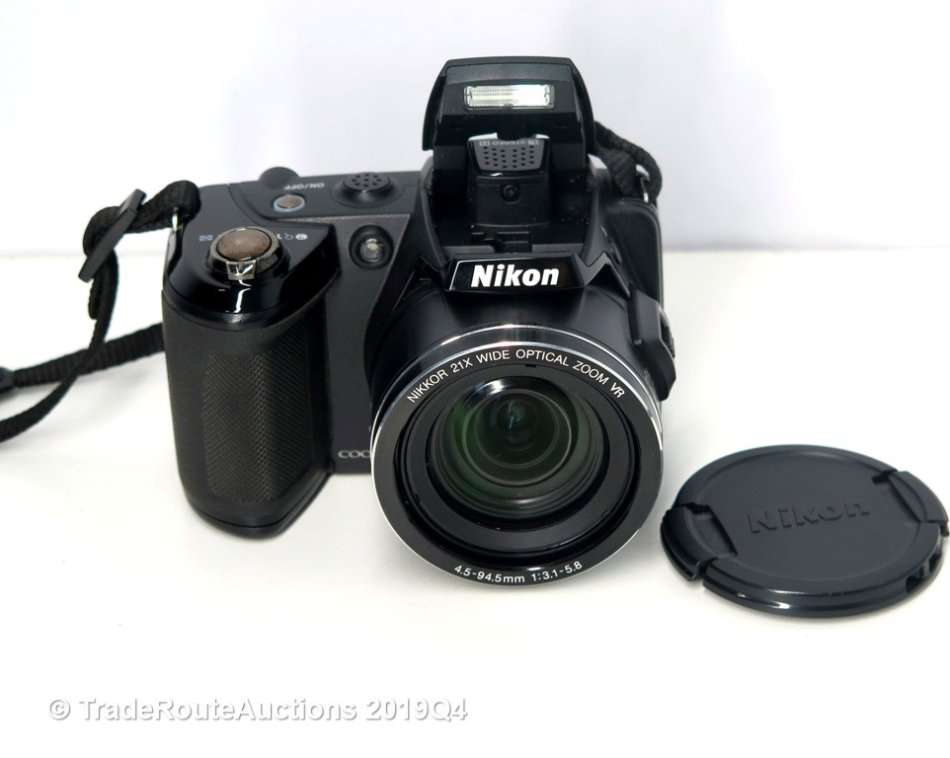 Nikon COOLPIX L120 14.1 MP Digital Camera with 21x NIKKOR Wide-Angle Optical Zoom Lens (RED)