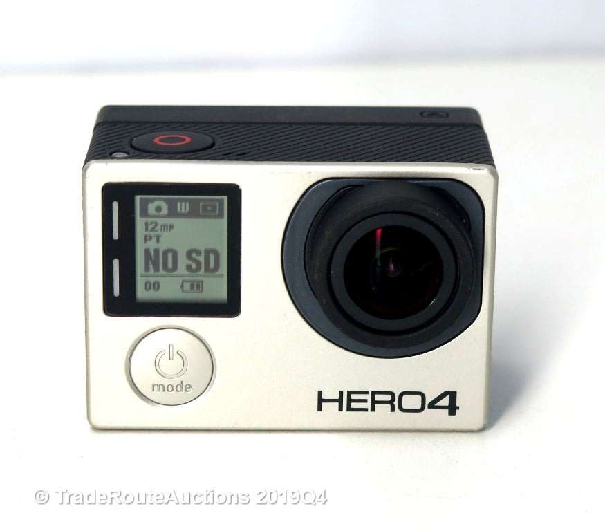 GoPro Hero4 | CHDHX-401 BLACK | 4K VIDEO | Wi-Fi | Comes with LCD attachment - NO CASE ALCDB-401