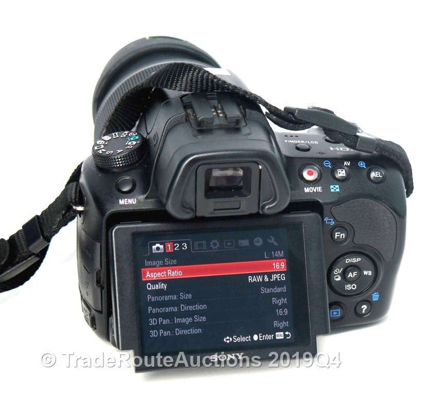 Sony Alpha SLT-A37 16.1 MP Exmor APS HD CMOS Sensor DSLR Camera with 18-55mm Zoom Lens Kit