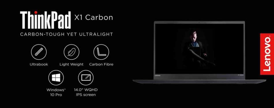 LENOVO X1 CARBON Touch Screen LAPTOP | CORE i5 8350U 1.7GHz | 16GB RAM | 256GB SSD | Monster