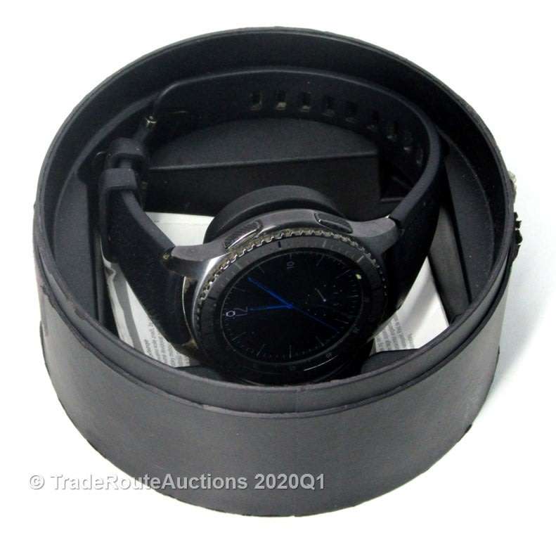 Samsung Gear S3 Frontier [ Space Grey ] Smartwatch Fitness Tracker Watch SM-R760 |