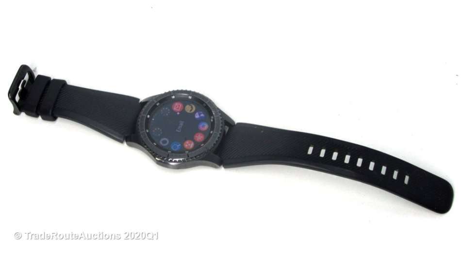 Samsung Gear S3 Frontier [ Space Grey ] Smartwatch Fitness Tracker Watch SM-R760 |