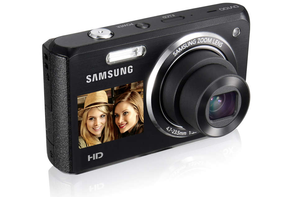 Samsung DV100 Dual View Digital Camera 16.1 Mega pixels with 5x Optical Zoom