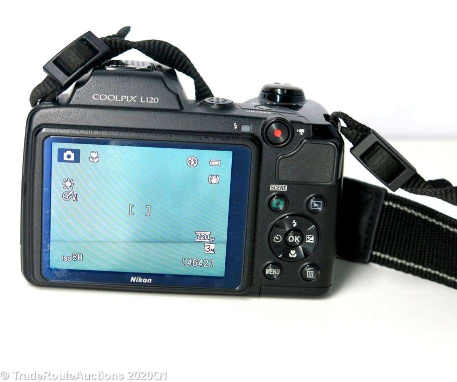 Nikon COOLPIX L120 14.1 MP Digital Camera with 21x NIKKOR Wide-Angle Optical Zoom Lens