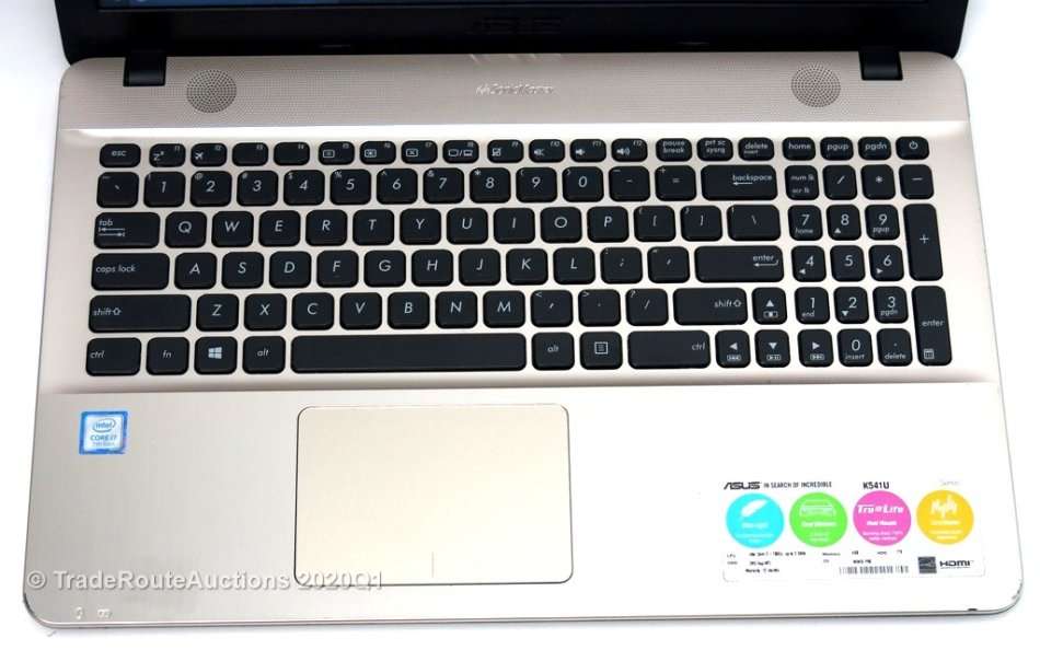 ASUS X541U 15.6 INCH FULL HD NOTEBOOK | CORE i7 7500U 7th Gen 2.7GHZ | 4GB RAM | 1TB HDD | LAPTOP