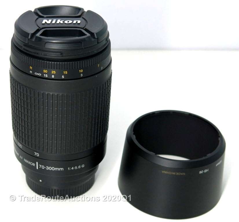 Nikon AF Nikkor 70-300mm f/4-5.6 G Telephoto Zoom lens for Nikon DSLR Cameras